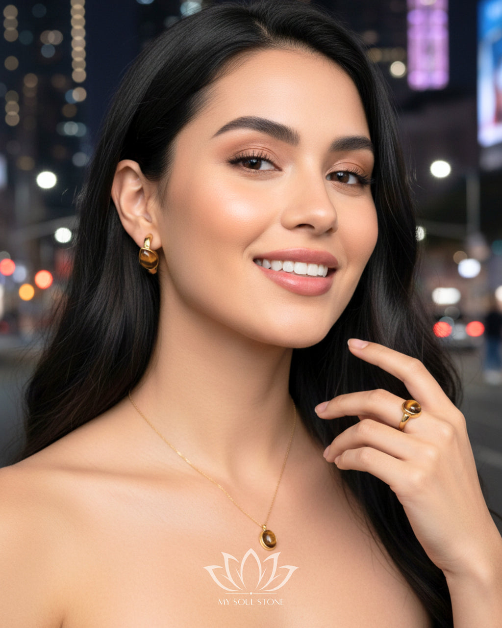 Celestia Grace - Tiger Eye Set