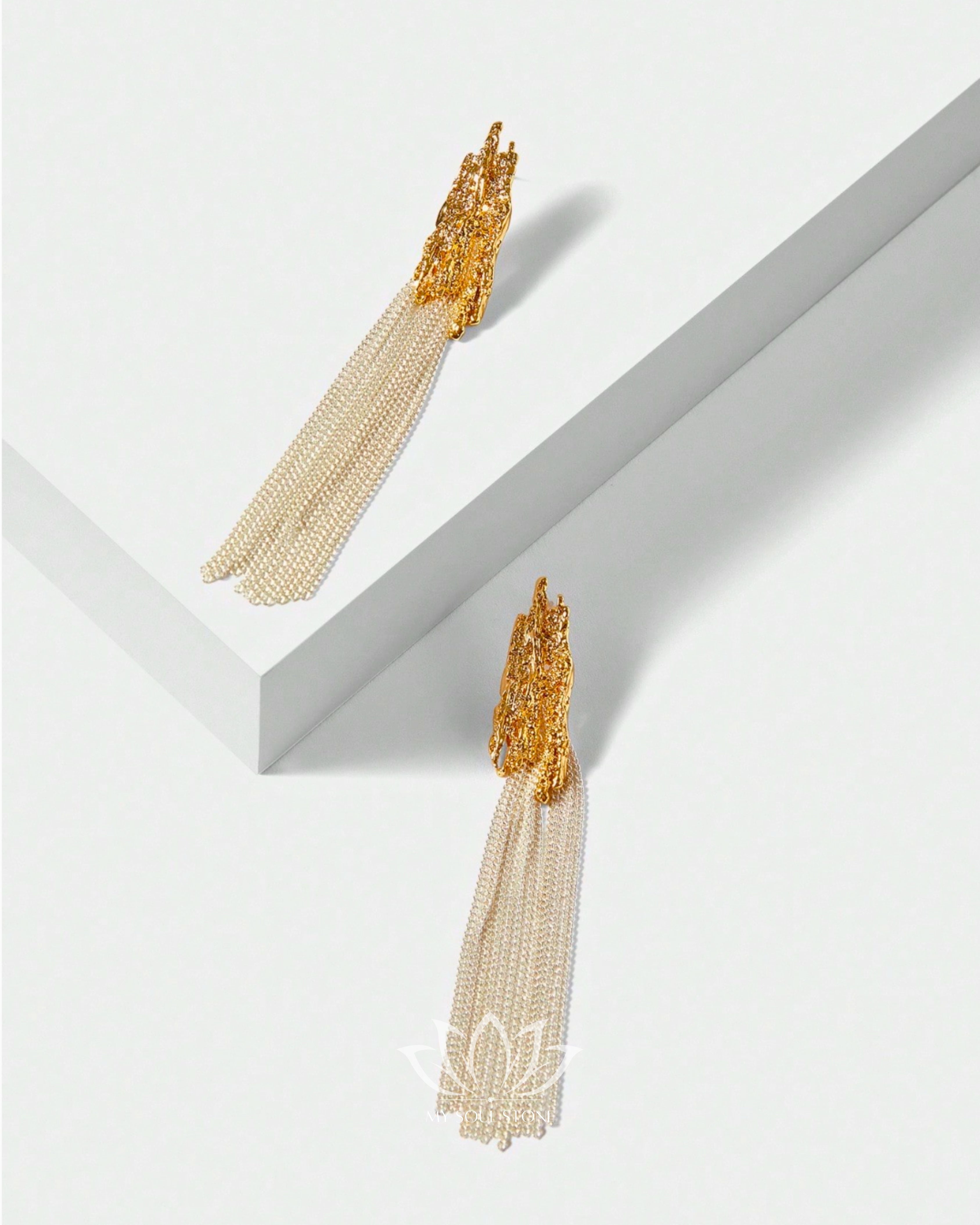 Enigma Tassels - Gold Plated